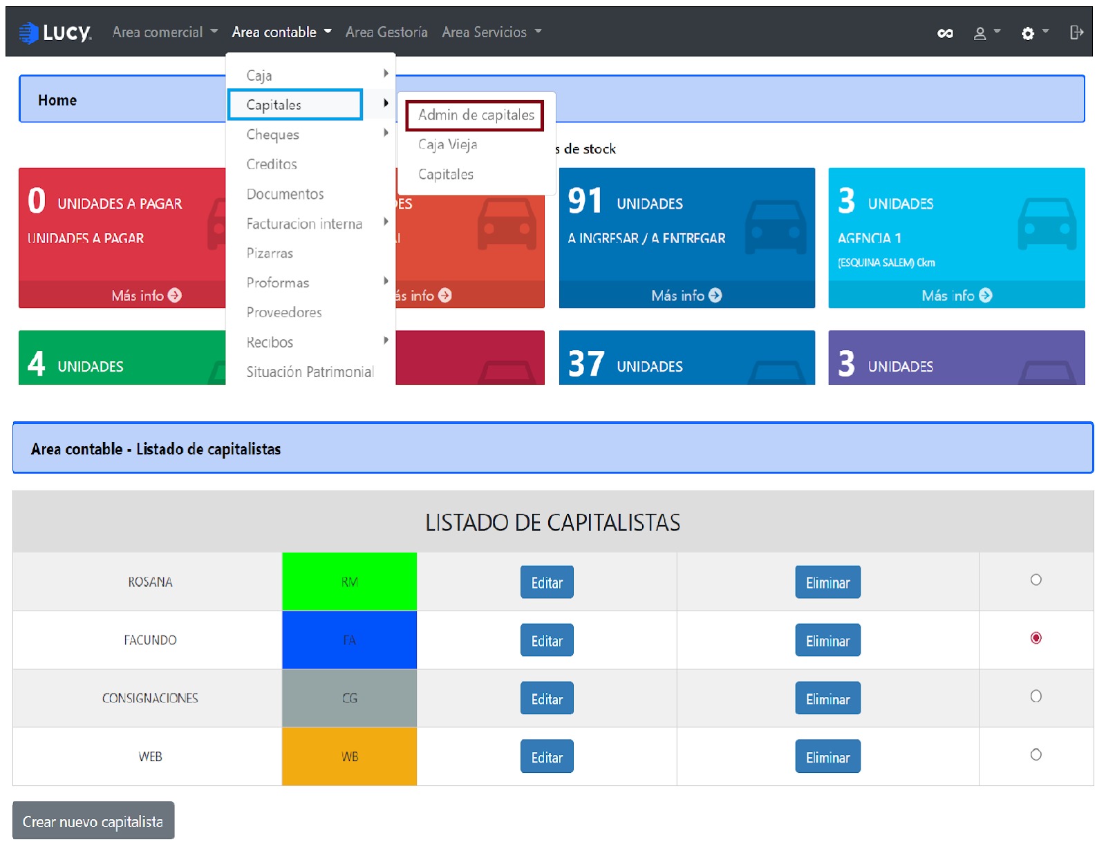 Capitales > Admin de Capitales